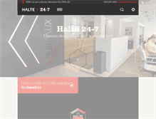 Tablet Screenshot of halte24-7.com